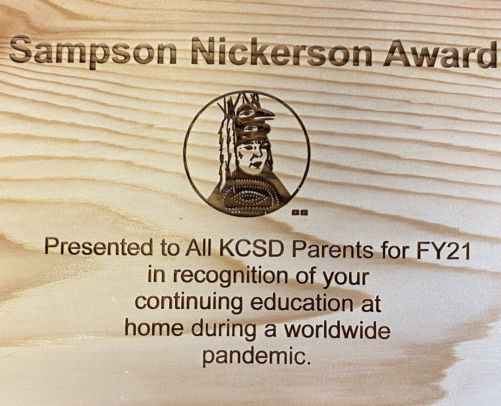2021 Sampson Nickerson Award
